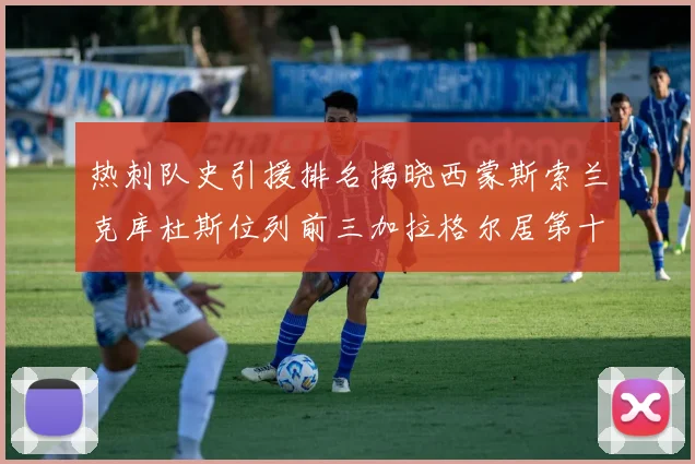 热刺队史引援排名揭晓西蒙斯索兰克库杜斯位列前三加拉格尔居第十一位